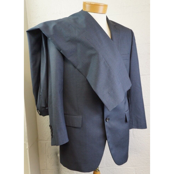 Reda Brooks Brothers 1818 Fitzgerald gray Mini Stripe Suit 41R -$1098 - Picture 1 of 14